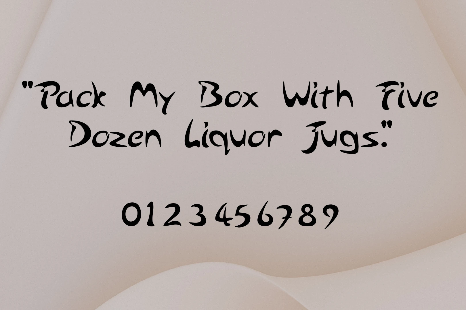 Arabolical Font View Image