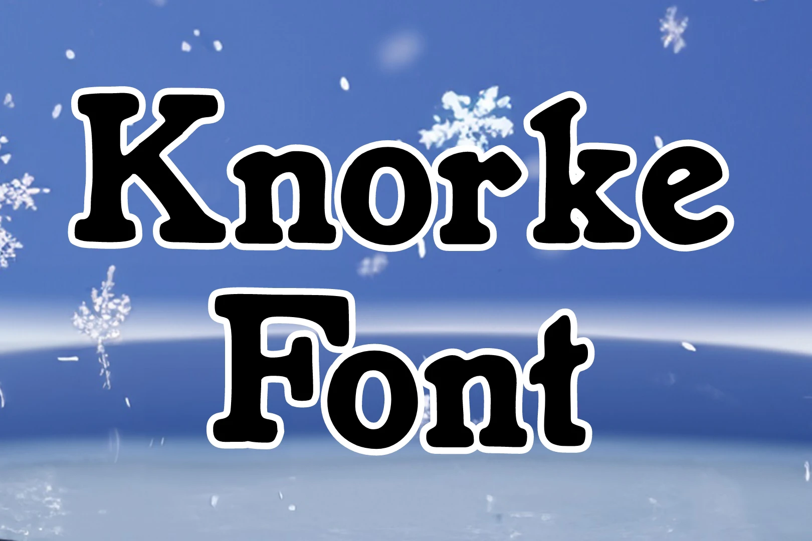Knorke Font