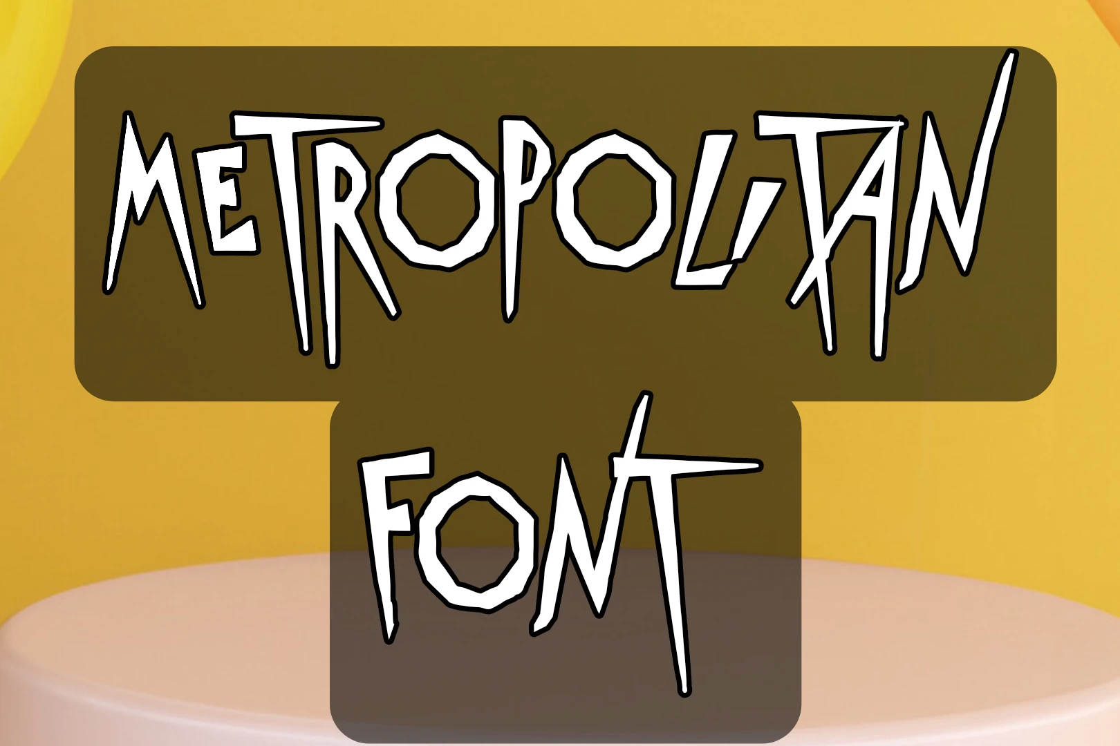 Metropolian Font