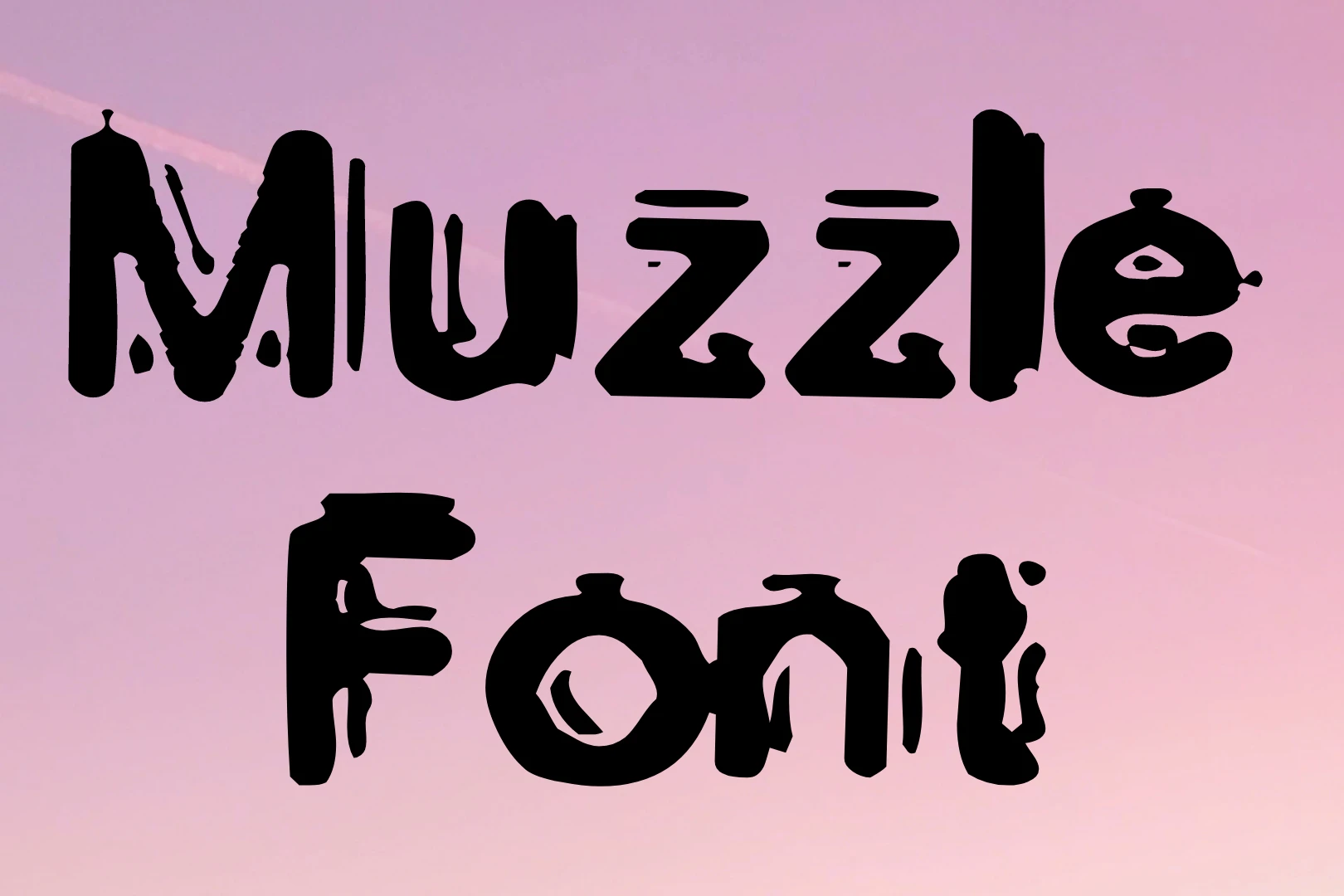 Muzzle Font