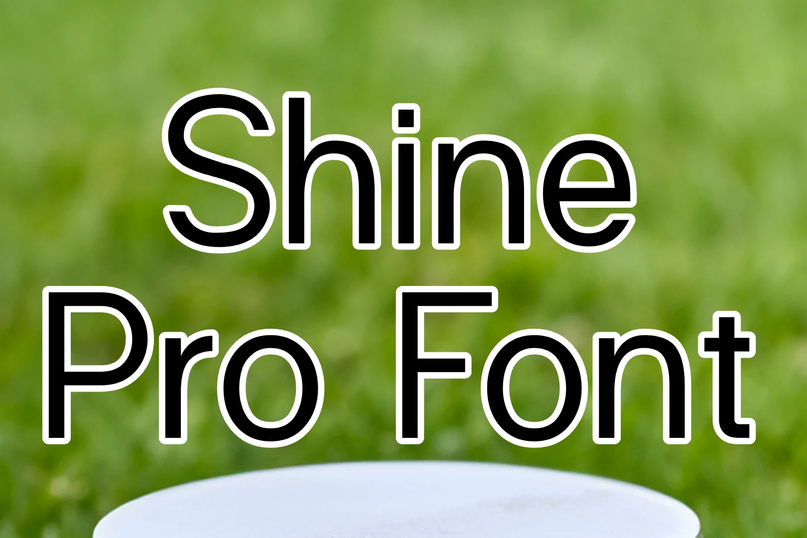 Shine Pro Font