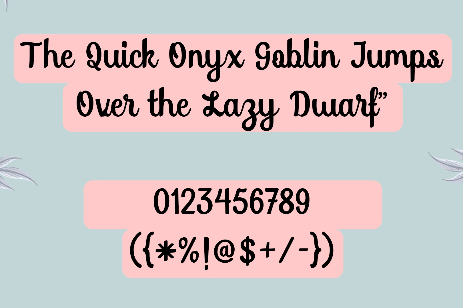 Soybeanut Font