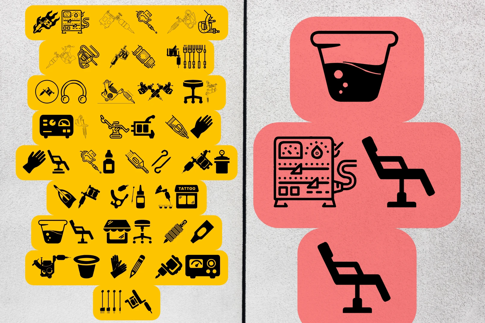 Tattoo Pro Icons font