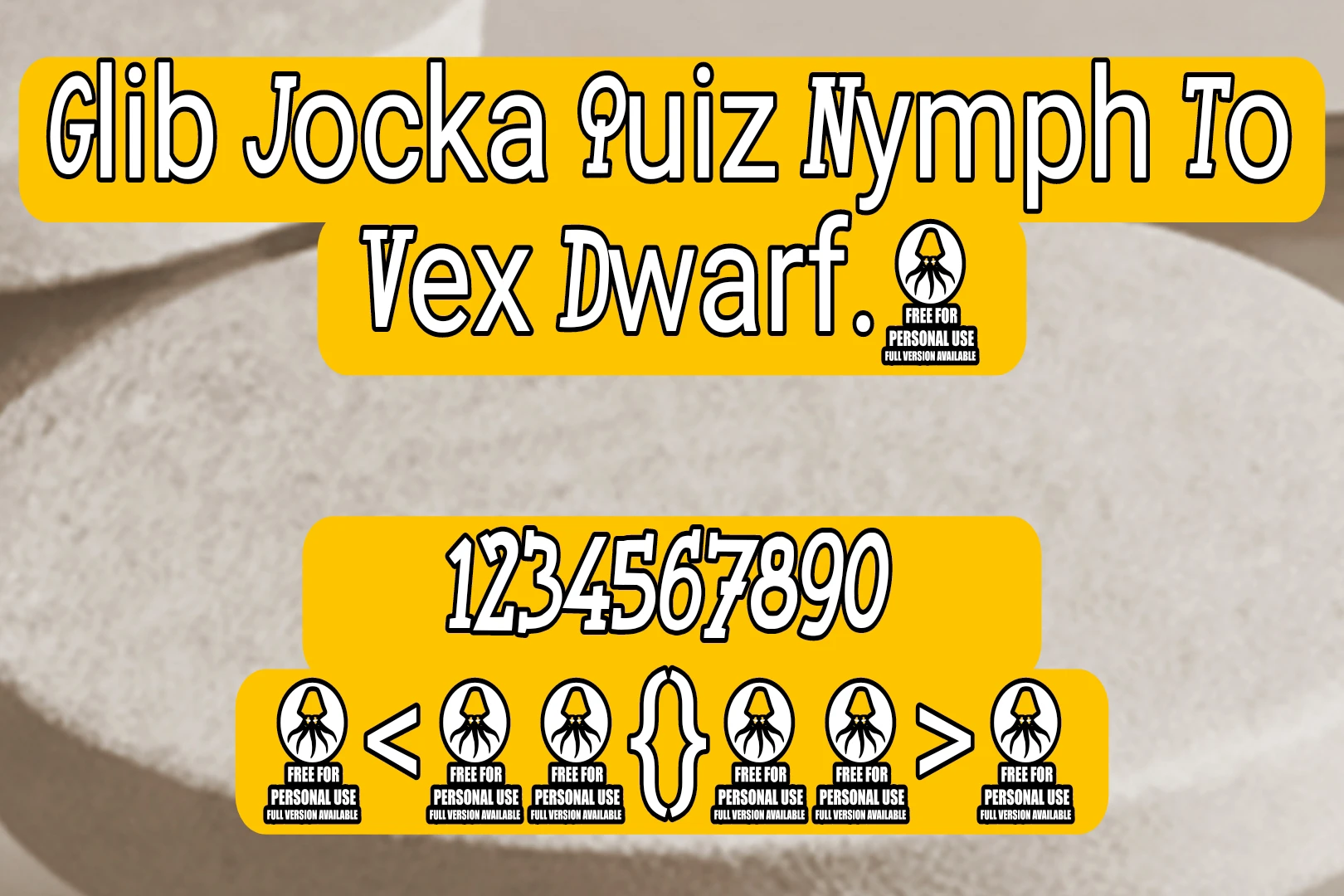 The Chiquitas Font