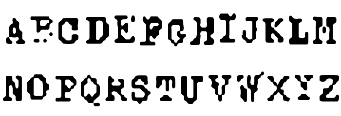 Typewise Alpha Font