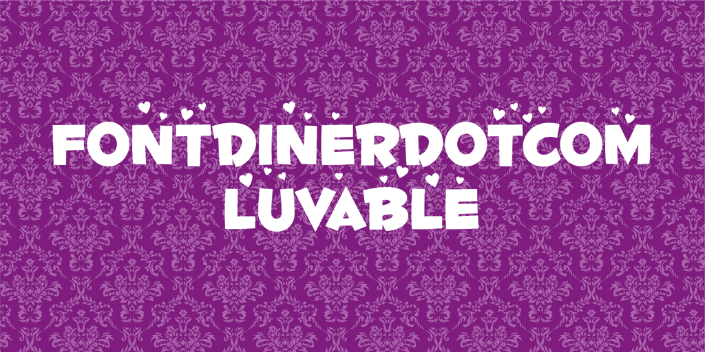 Dinerdotcom Luvable Font