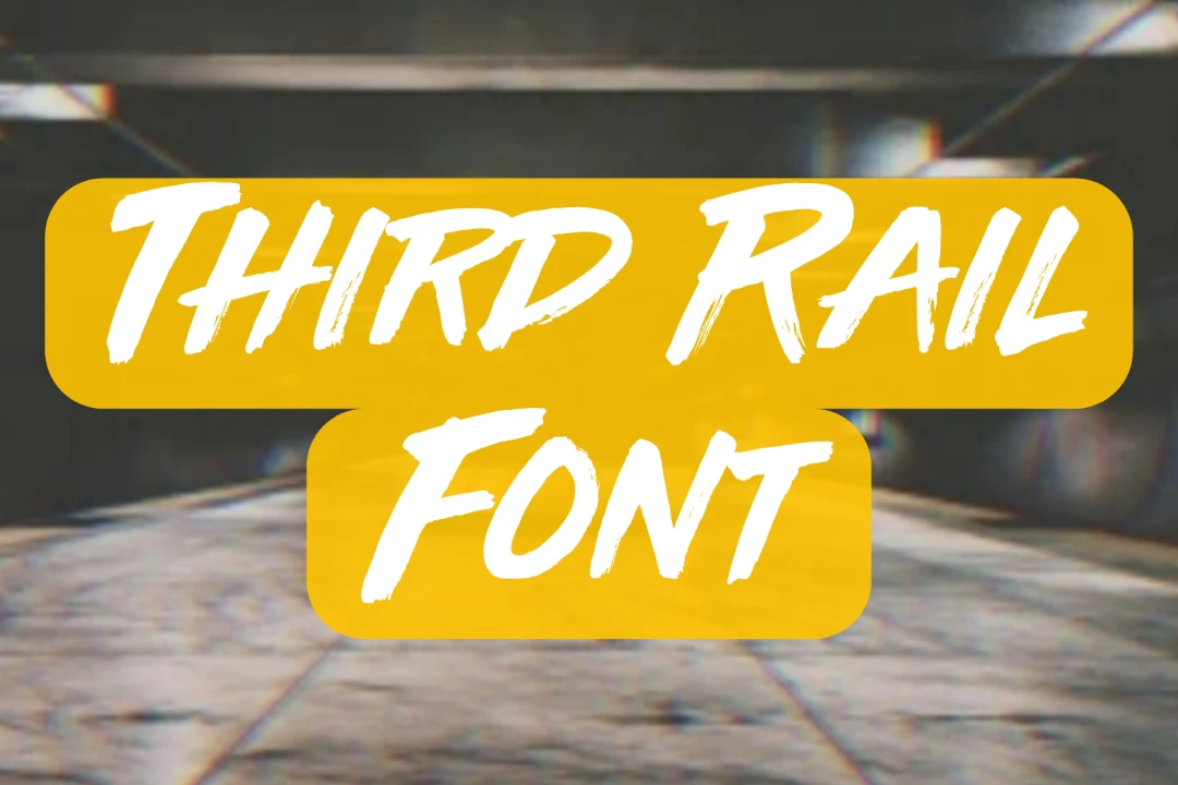 Third Rail Font