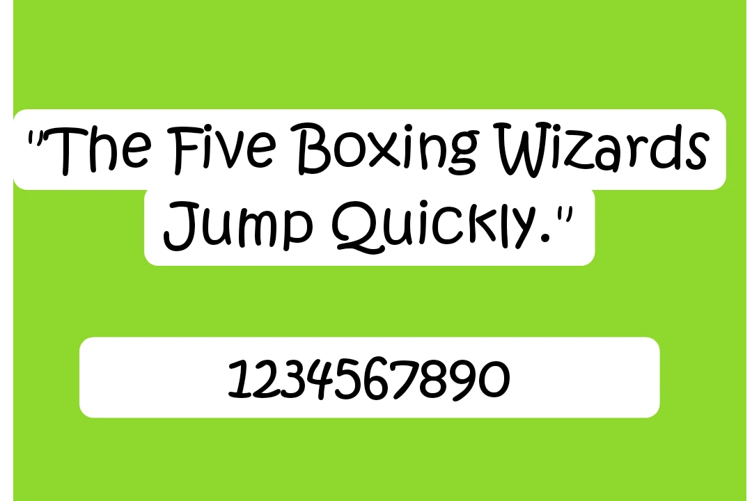 Kristen ITC Font