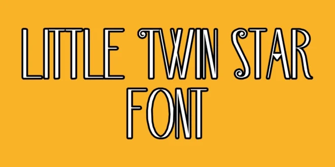 Little Twin Stars Font