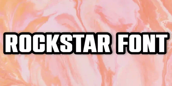 Rockstar Font
