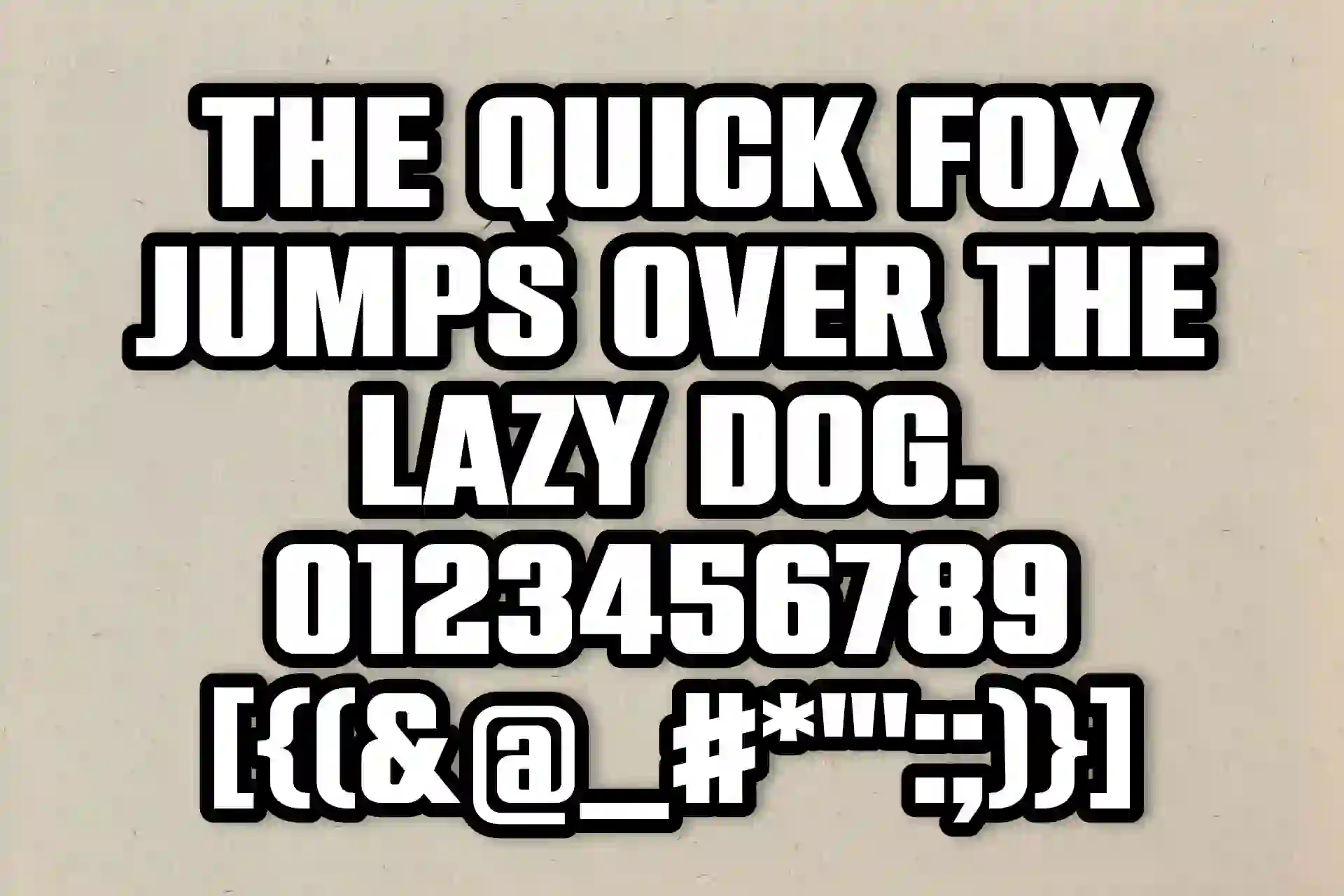 Rockstar Font
