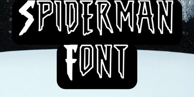 Spiderman Font