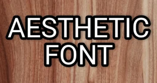 Aesthetic Font