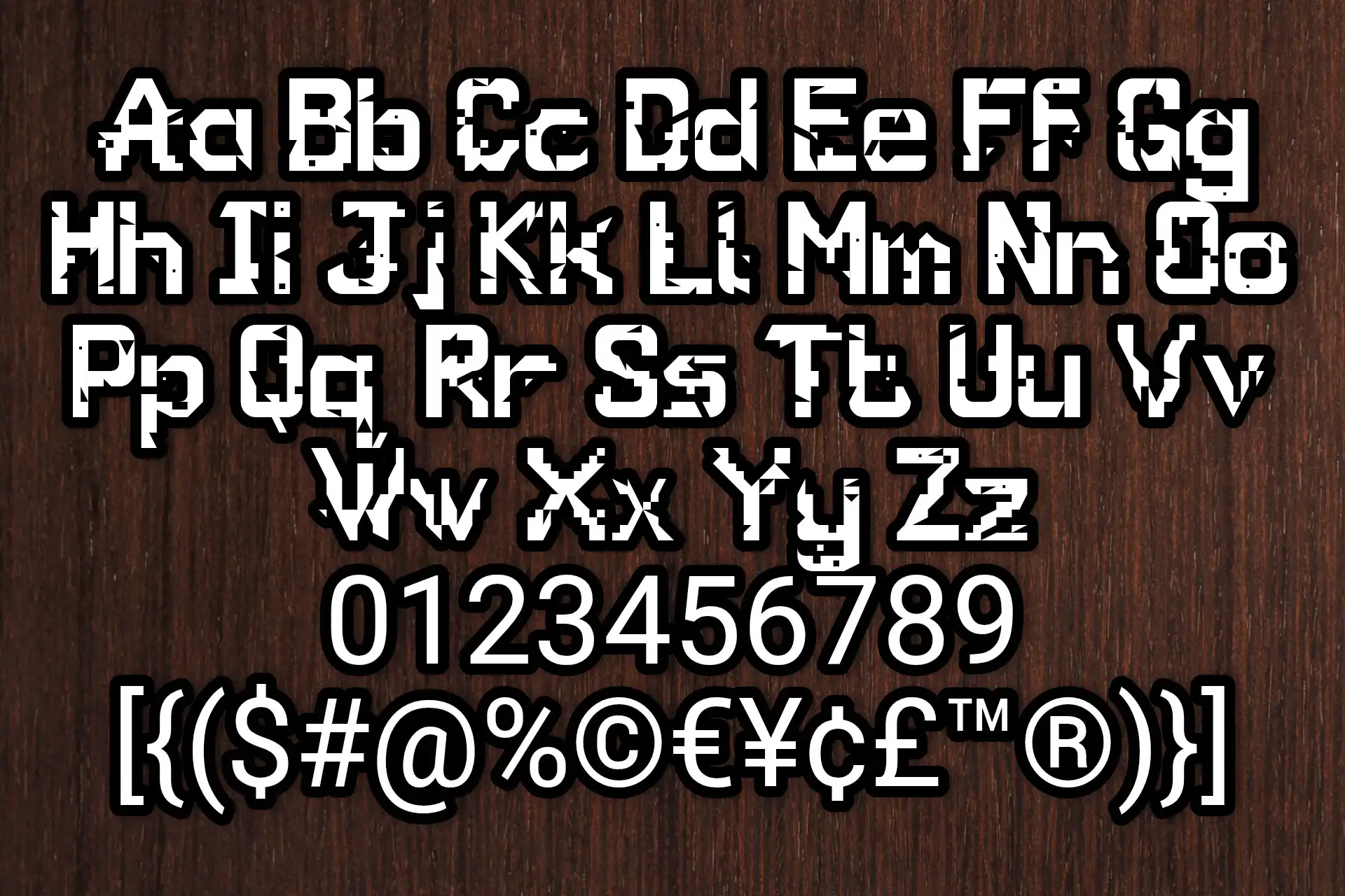 Glitch Font