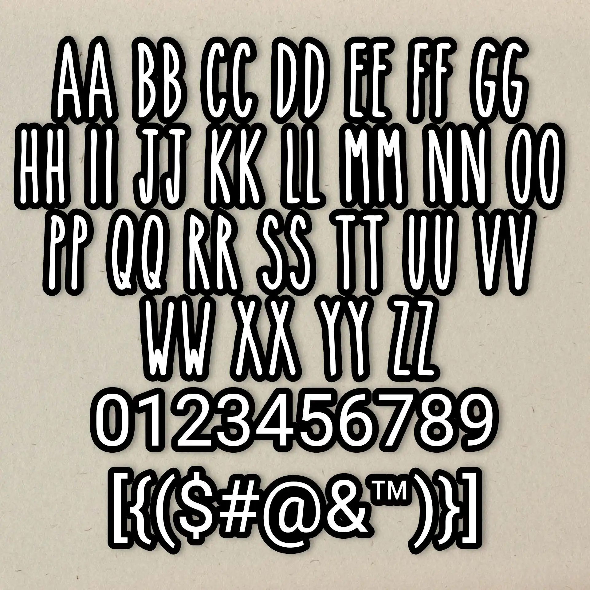 Rae Dunn Font