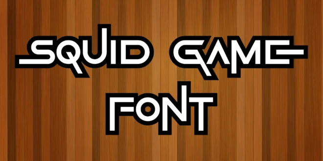 Squid Game Font