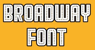 Broadway Font Feature Image