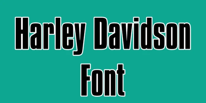 Harley Davidson Font