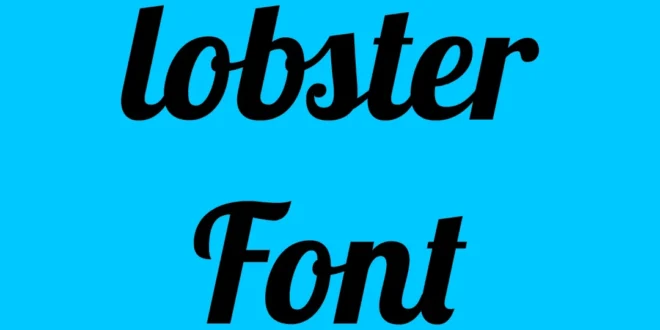 Lobster Font