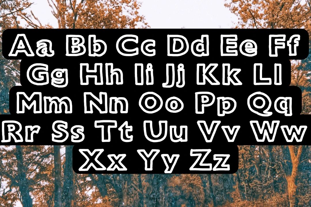 Outline Font