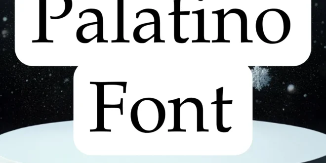 Palatino Font