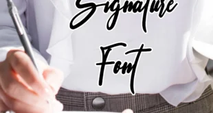 Signature Font Feature Image