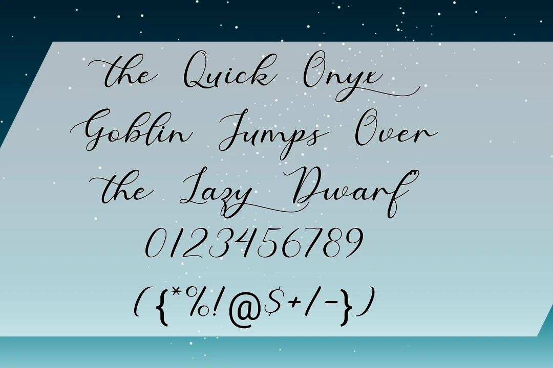 Thank You Font 