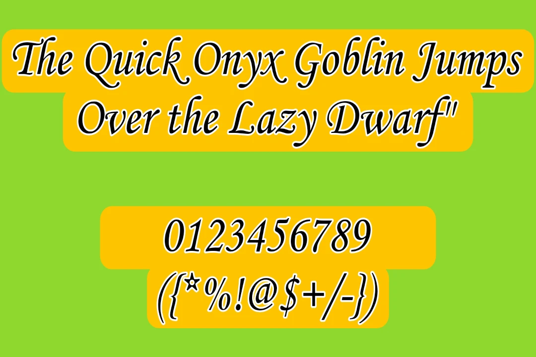 Monotype Corsiva Font