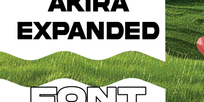 Akira Expanded Font