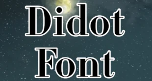 Didot Font