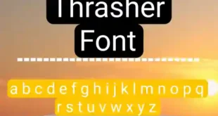 Thrasher Font