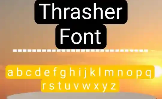 Thrasher Font