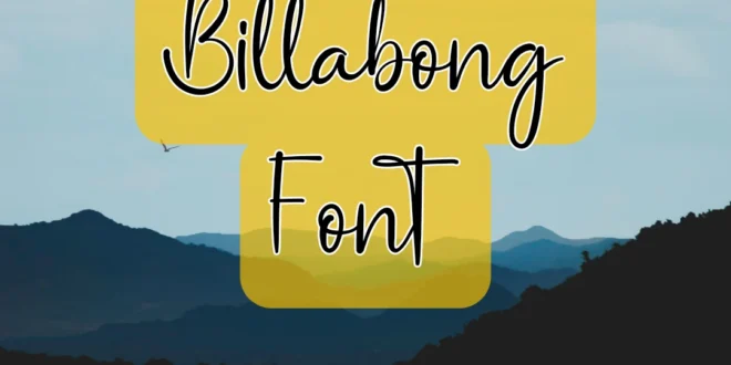 Billabong Font