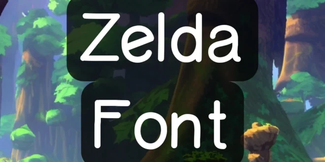 Zelda Font Feature Image